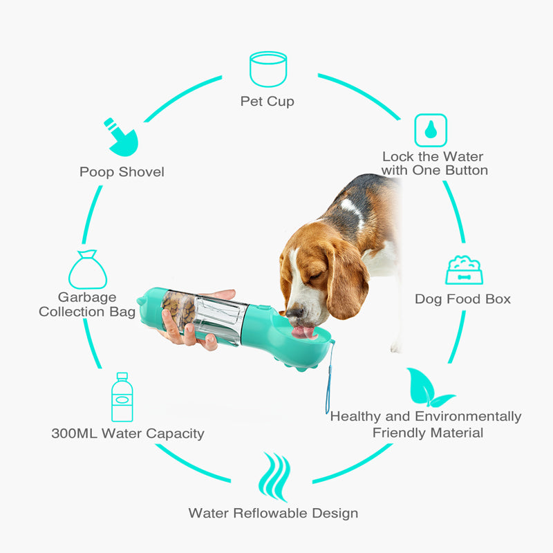 Botella de beber para animales
